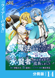 水魔法なんて使えないと追放されたけど、水が万能だと気がつき水の賢者と呼ばれるまでに成長しました～今更水不足と泣きついても簡単には譲れません～【分冊版】１４